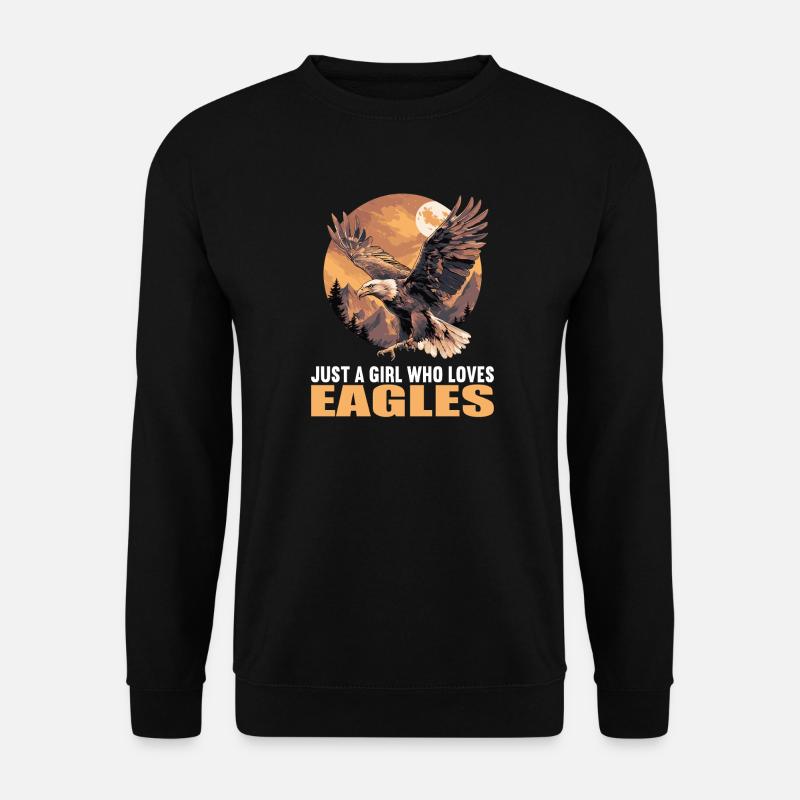 Adler - Unisex Pullover - Schwarz