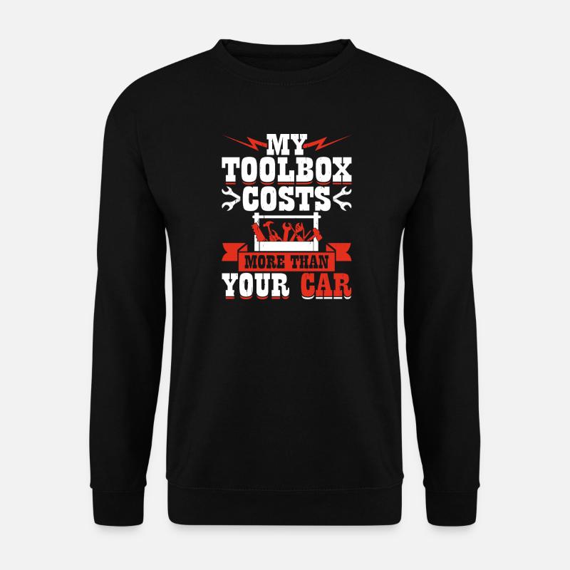 Mechanic Mechatronics Technician Screwdriver Gift - Unisex Sweatshirt - black