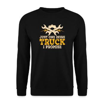 Mechanic Mechatronics Technician Screwdriver Gift - Unisex Sweatshirt - black - Front - Alina (178cm) & Michal (187cm)