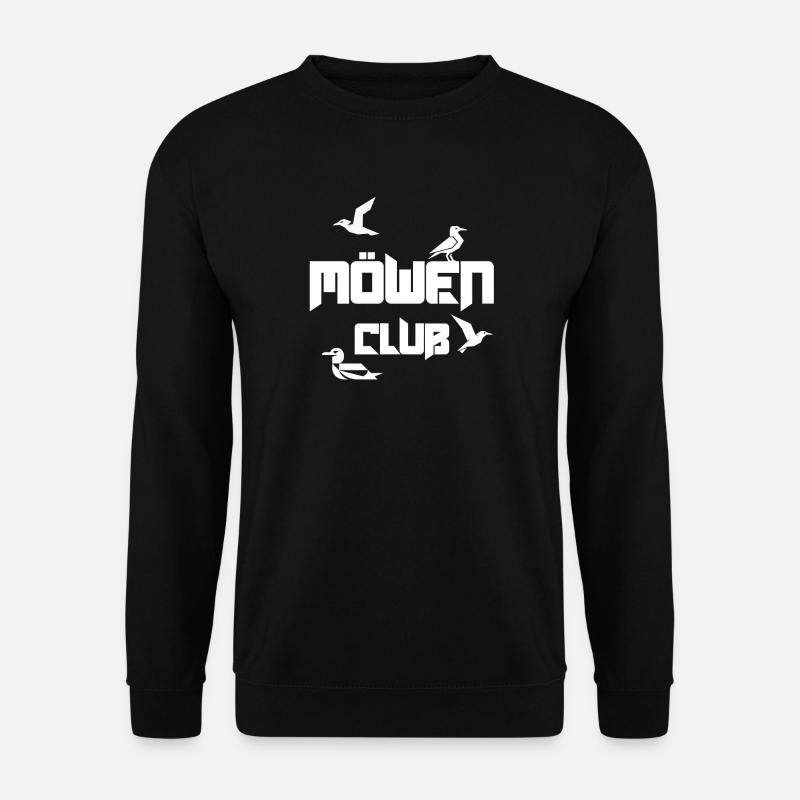 Möwen Club - Unisex Pullover - Schwarz