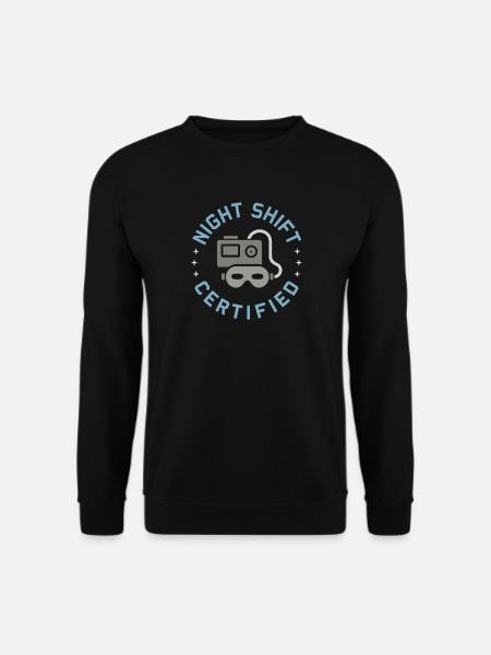 Sleep Technologist Polysomnographic Tech Rpsgt - Unisex Sweatshirt - black