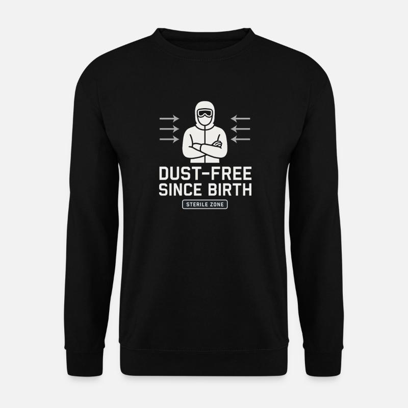 Cleanroom Technician Controlled Environment - Unisex Sweatshirt - black