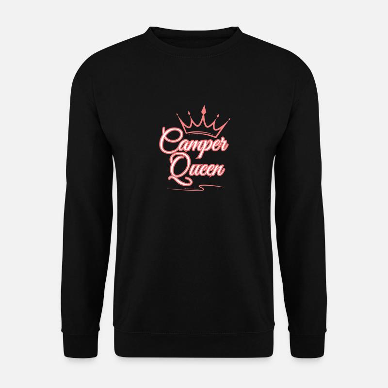 Camper Queen - Unisex Pullover - Schwarz