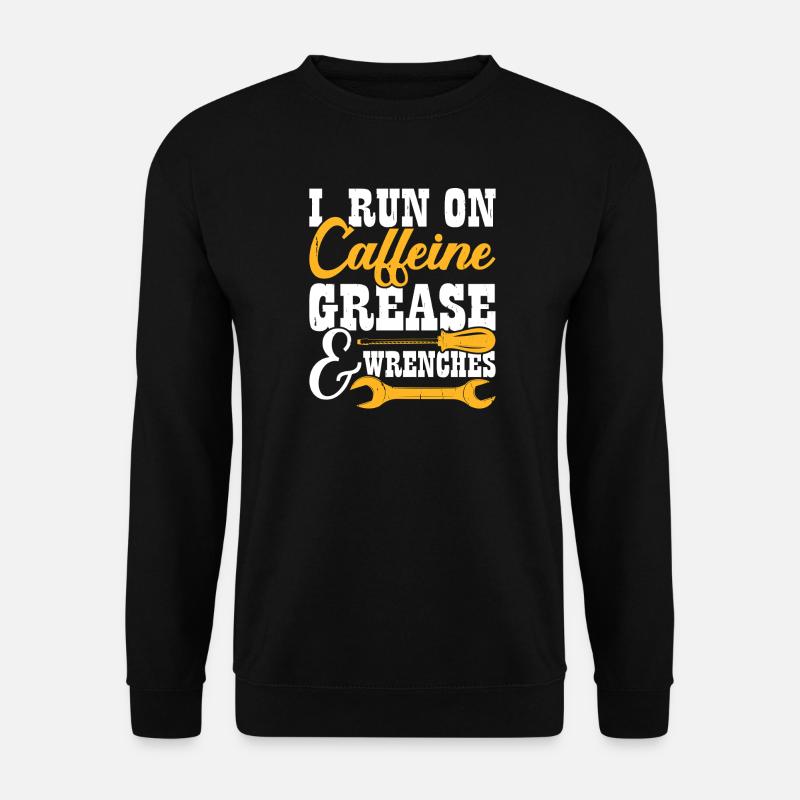 Mechanic Mechatronics Technician Handyman Gift - Unisex Sweatshirt - black