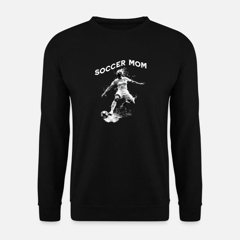 Soccer Mom Fußball Design - Unisex Pullover - Schwarz