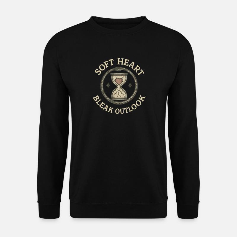 Ethischer Nihilismus, Existenzieller Humor, - Unisex Pullover - Schwarz