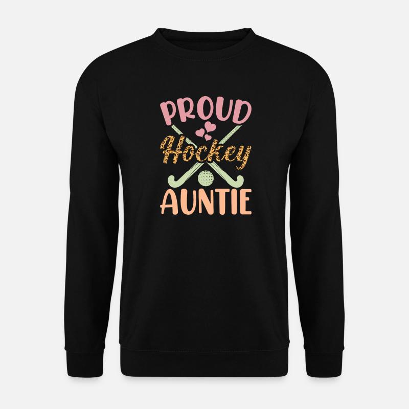 Hockey Eishockey Eishockeyspieler Geschenk - Unisex Sweatshirt - black
