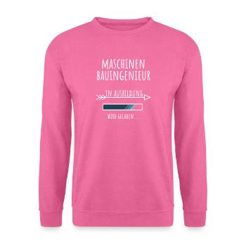 Maschinenbauingenieur Maschinenbau Studium Beruf - Unisex Pullover - Pink - Vorne
