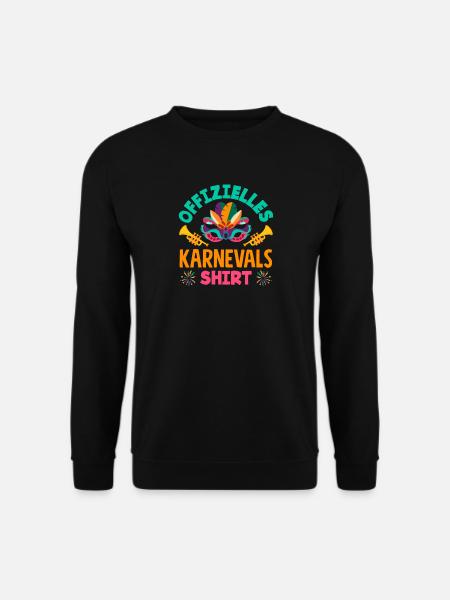 Helau Carnival Alaaf Official Carnival - Unisex Sweatshirt - black