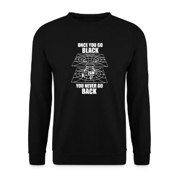Chimie Chimiste Professeur de chimie - Sweat-shirt Unisexe - noir - Devant - Alina (178cm) & Michal (187cm)
