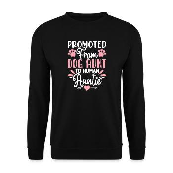 Tante Cadeau Meilleure Tante Du Monde - Sweat-shirt Unisexe - noir - Devant - Alina (178cm) & Michal (187cm)
