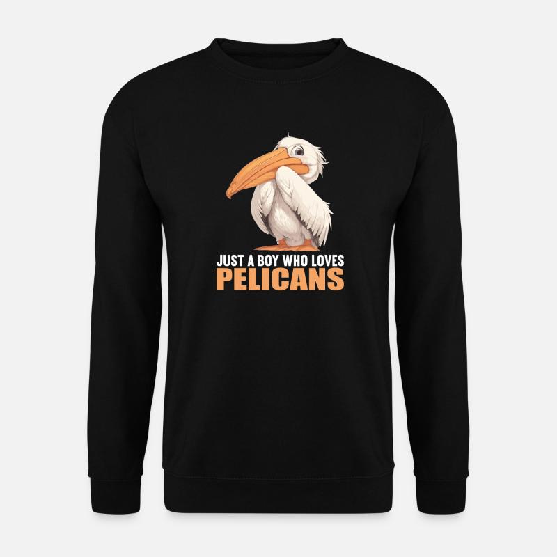 Pelikane Pelikan - Unisex Pullover - Schwarz