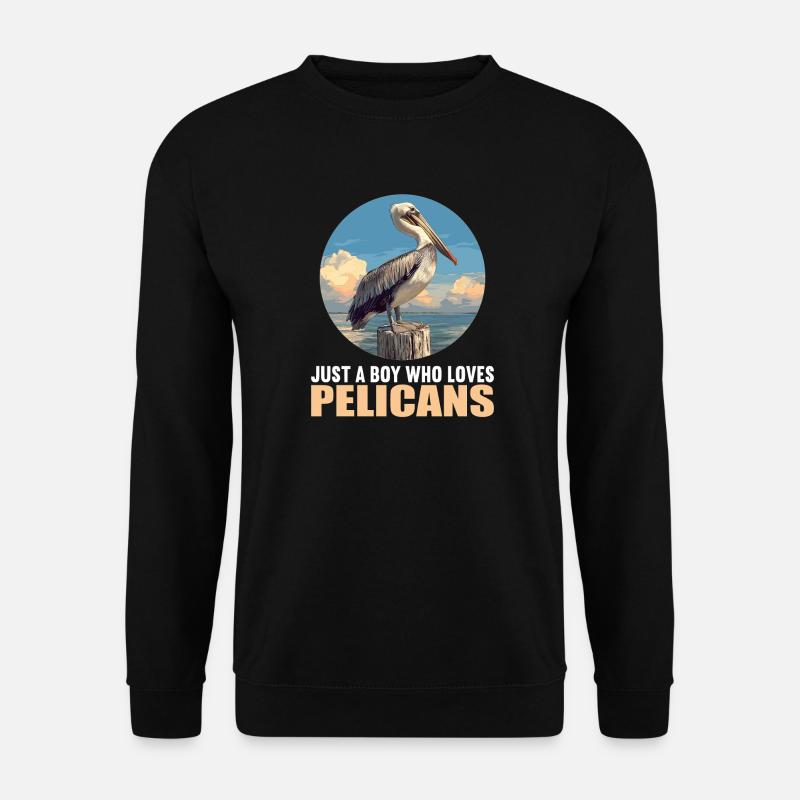 Pelikane Pelikan - Unisex Pullover - Schwarz