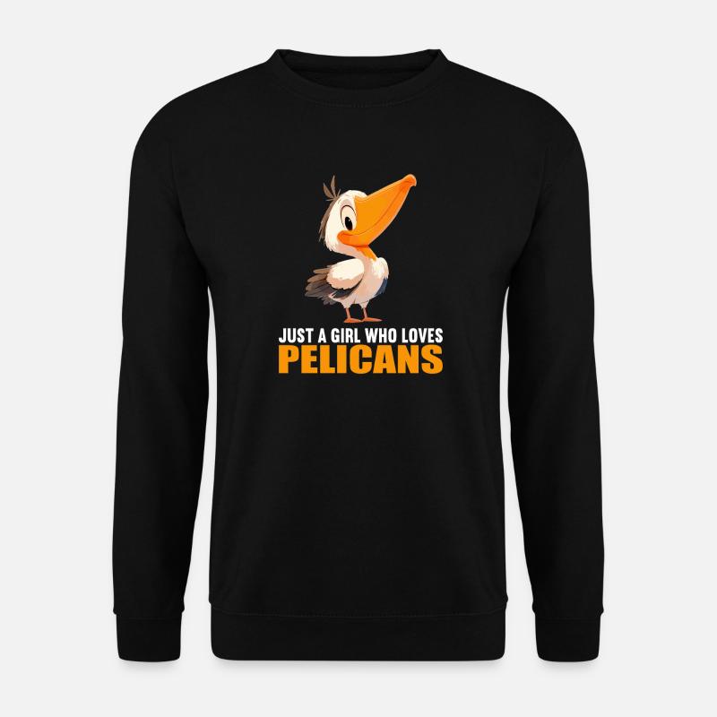 Pelikane Pelikan - Unisex Pullover - Schwarz