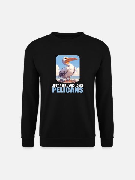 Pelicans Pelican - Unisex Sweatshirt - black