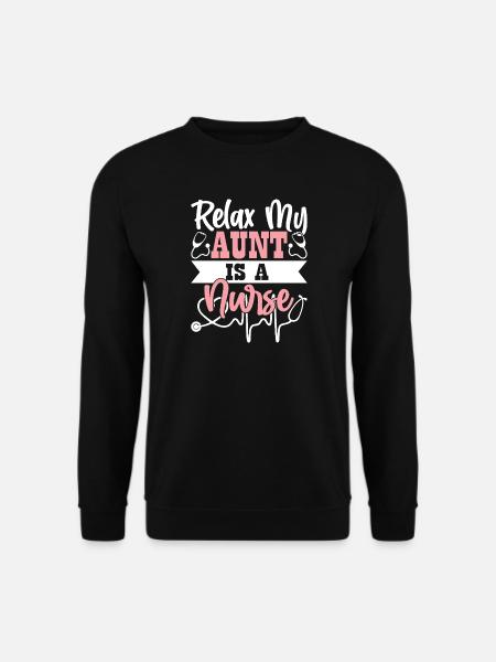 Tante tante gave beste tante i verden - Genser unisex - svart