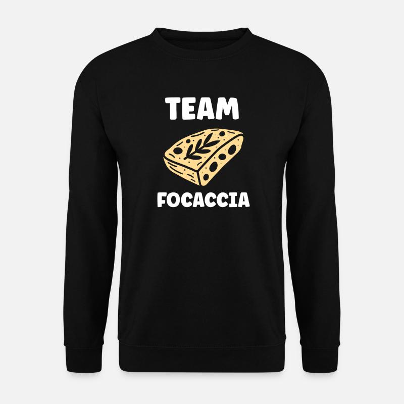 Team Focaccia - Unisex Pullover - Schwarz