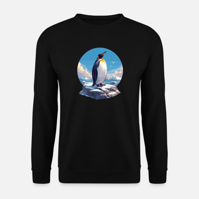 Pingouins Pingouin - Sweat-shirt Unisexe - noir