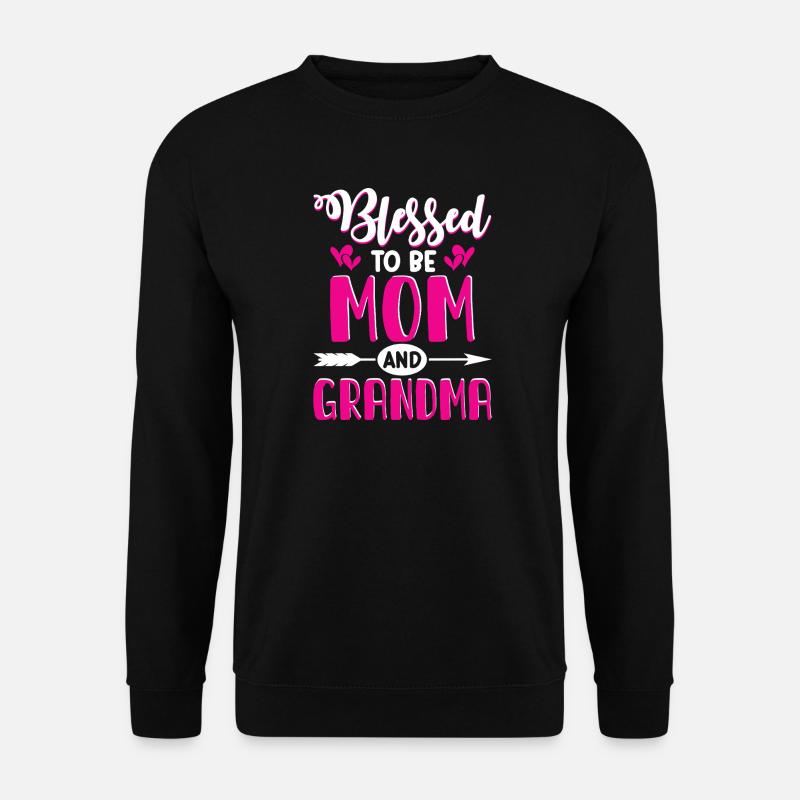 Oma Geschenk Weihnachtsgeschenke Großmutter  - Unisex Pullover - Schwarz