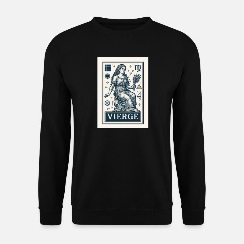 Virgo Star Sign - Astrology - Unisex Sweatshirt - black