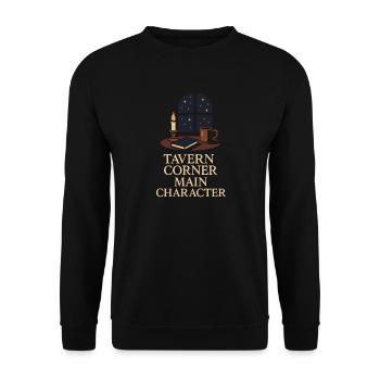 Booktok Fantasy Bookish Humor Gift for - Unisex Sweatshirt - black - Front - Alina (178cm) & Michal (187cm)