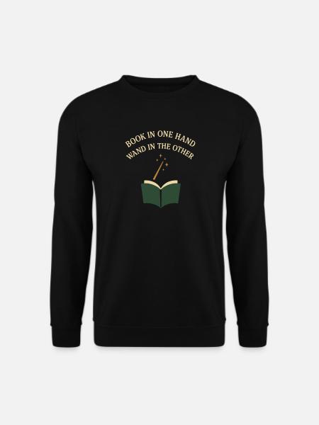 Booktok Fantasy Bookish Humor Geschenk Für - Unisex Pullover - Schwarz