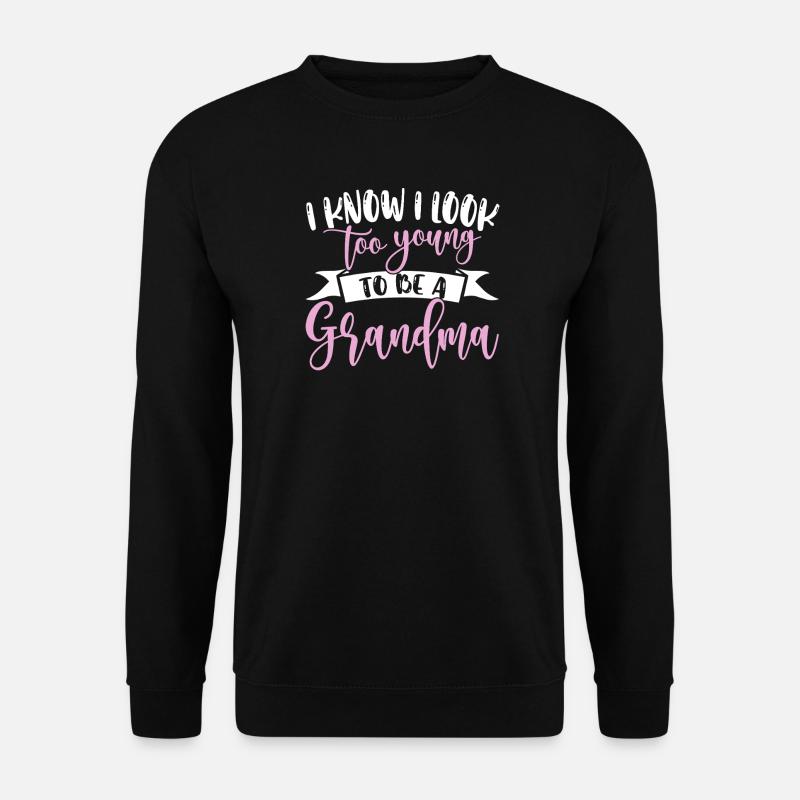Oma Mama Geschenk Weihnachtsgeschenke Großmutter  - Unisex Pullover - Schwarz