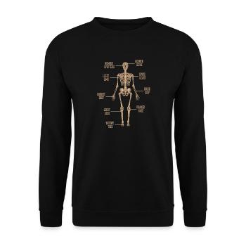Caractéristiques du jeu de bingo Bingo - Sweat-shirt Unisexe - noir - Devant - Alina (178cm) & Michal (187cm)