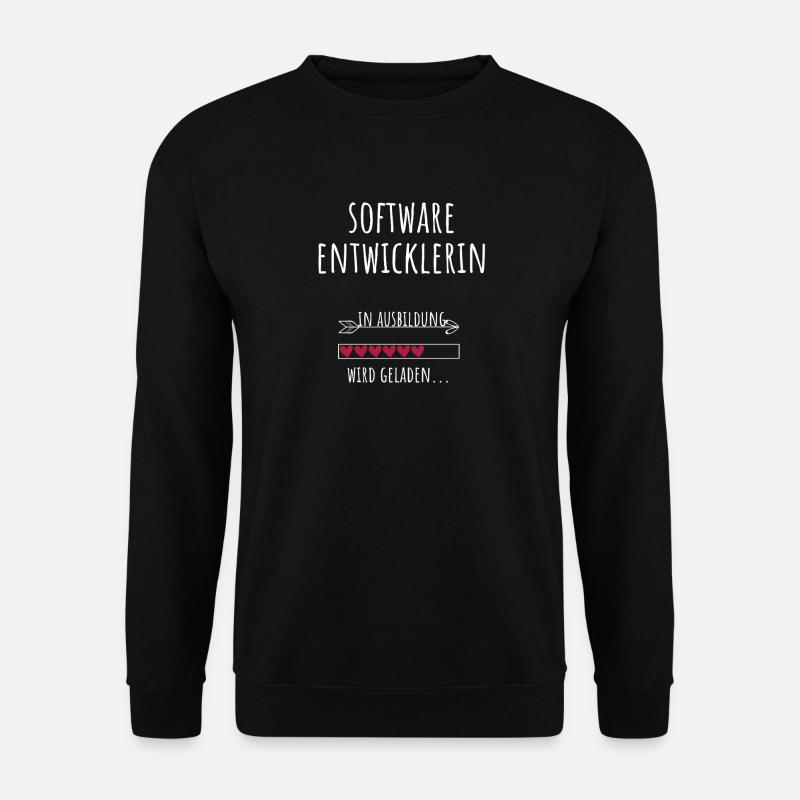 Softwareentwicklerin Informatik Studium Beruf - Unisex Pullover - Schwarz