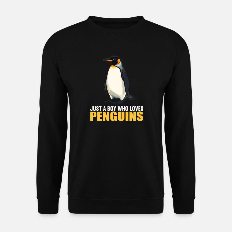 Penguins Penguin - Unisex Sweatshirt - black