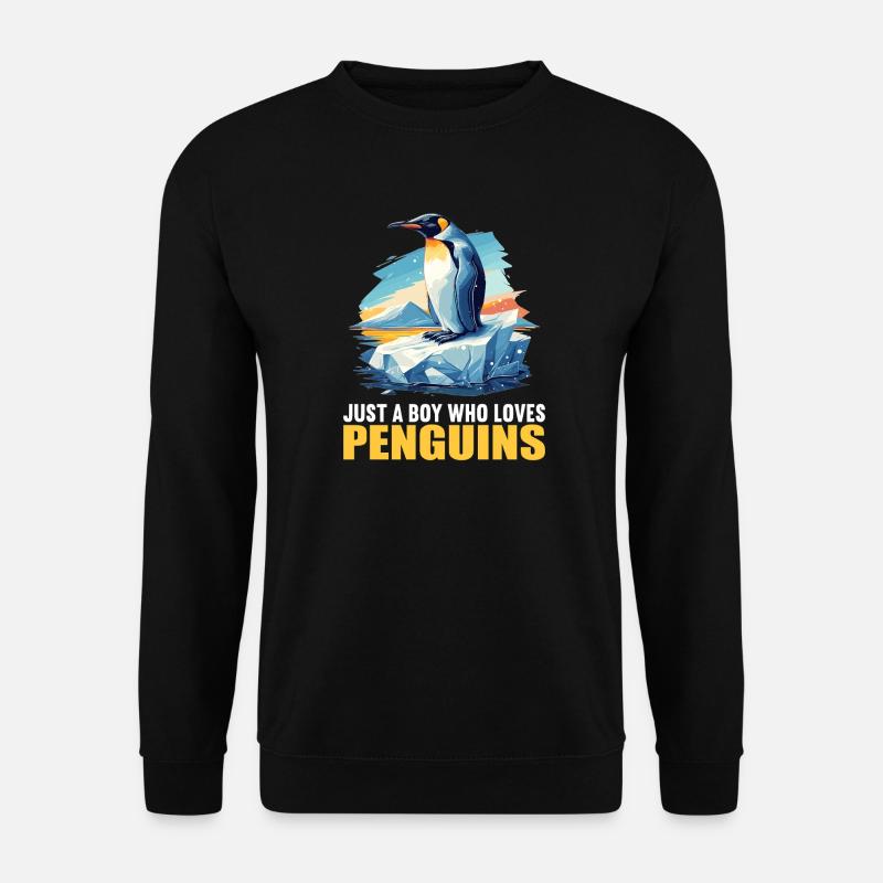 Penguins Penguin - Unisex Sweatshirt - black