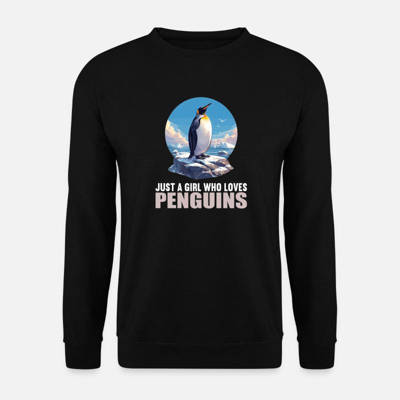 Penguins Penguin - Unisex Sweatshirt - black