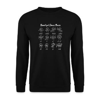 Funny Math Sayings Math Teacher - Unisex Sweatshirt - black - Front - Alina (178cm) & Michal (187cm)