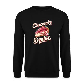 Gâteau - Sweat-shirt Unisexe - noir - Devant - Alina (178cm) & Michal (187cm)