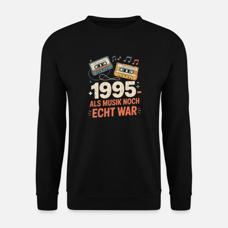 1995 Nostalgia Cassette - Unisex Sweatshirt - black