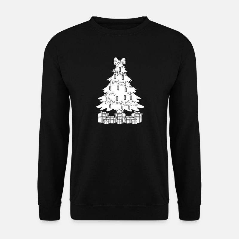 Harmonica Musican Sapin de Noël Harmonica - Sweat-shirt Unisexe - noir