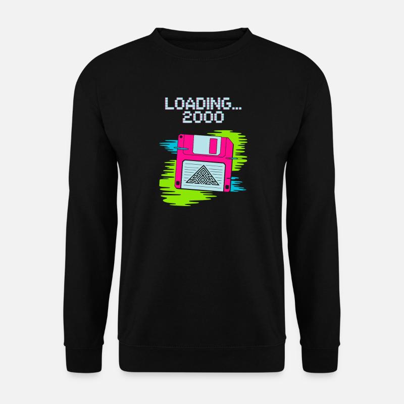 Floppy Nostalgia 2000 - Unisex Sweatshirt - black