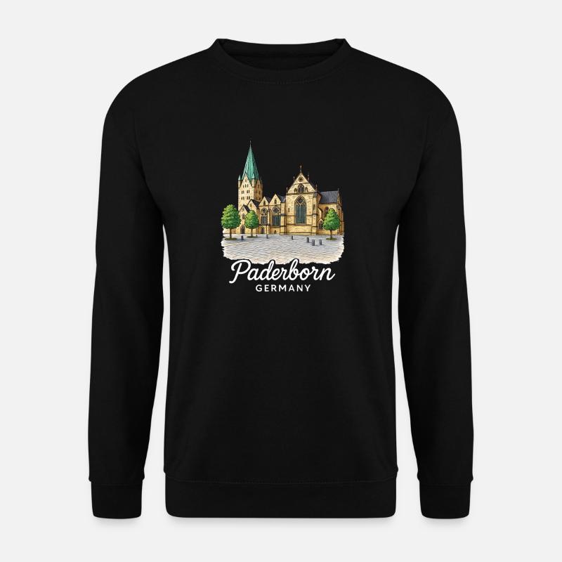 Paderborn - Unisex Pullover - Schwarz