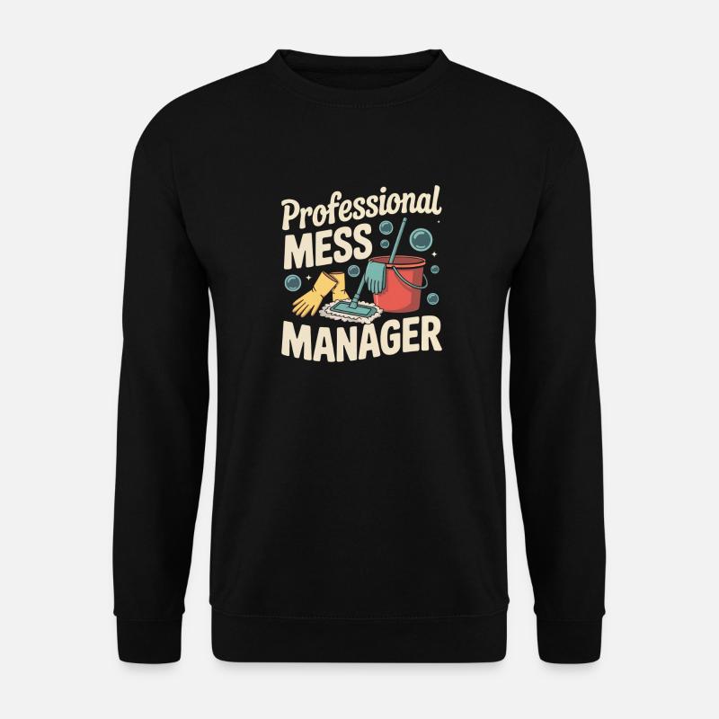 Professionelle Chaos-Managerin - Unisex Pullover - Schwarz