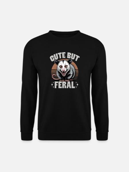 Drôle d’opossum - Sweat-shirt Unisexe - noir