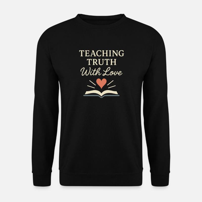 Christlicher Lehrer, Glaubensbasierter - Unisex Pullover - Schwarz