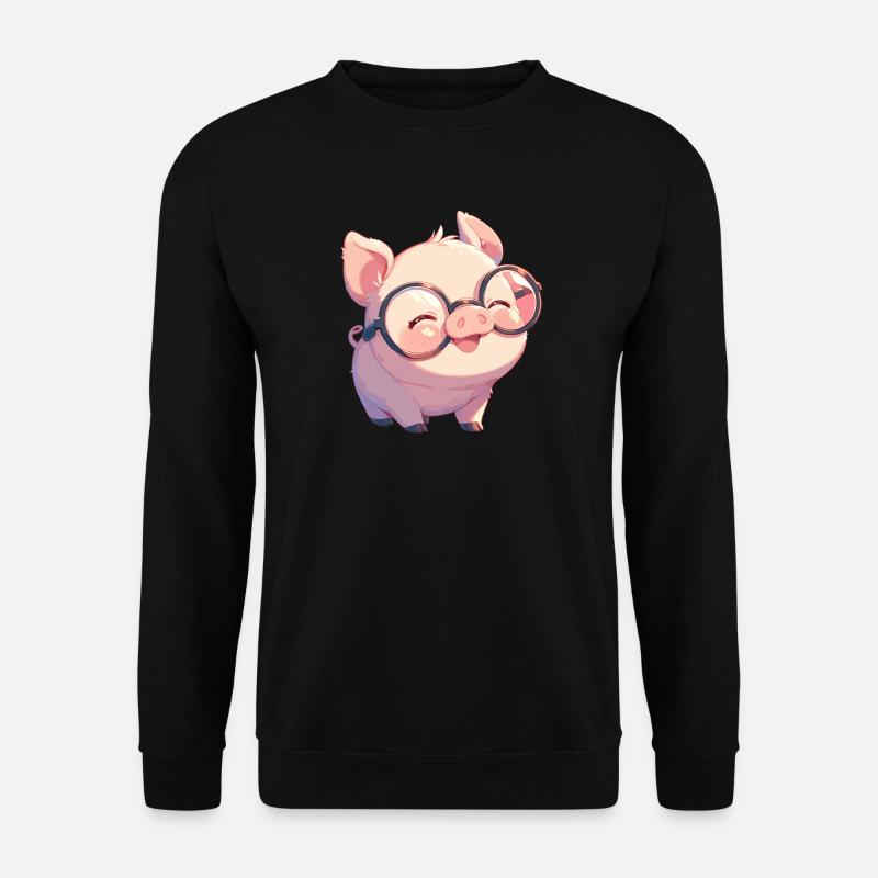 Pig Pig - Unisex Sweatshirt - black