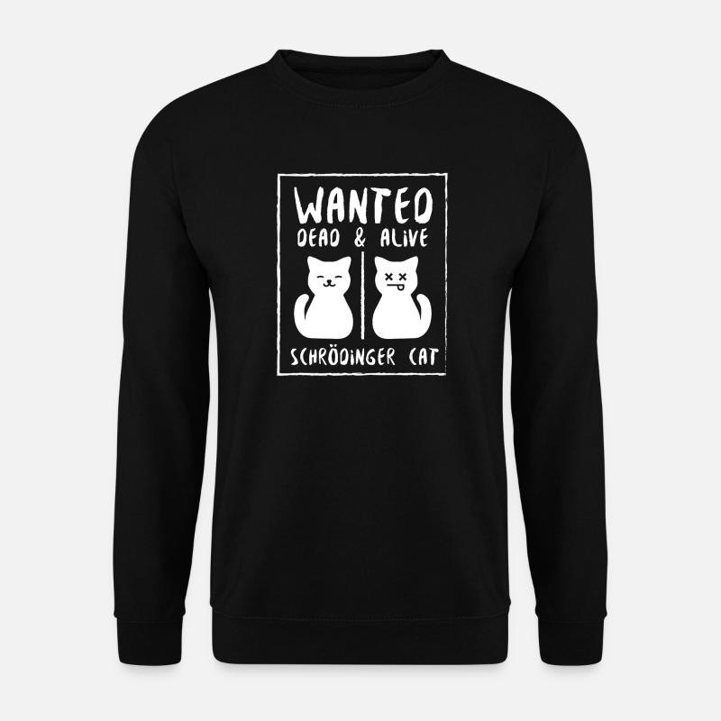 Schrödingers Katze - Unisex Pullover - Schwarz