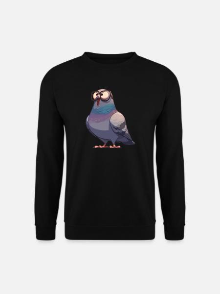 Pigeons Pigeon - Unisex Sweatshirt - black