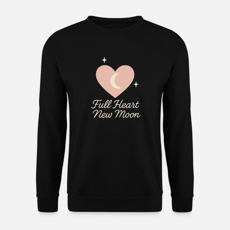 Moon Cycle Moon Goddess Intentionally - Unisex Sweatshirt - black