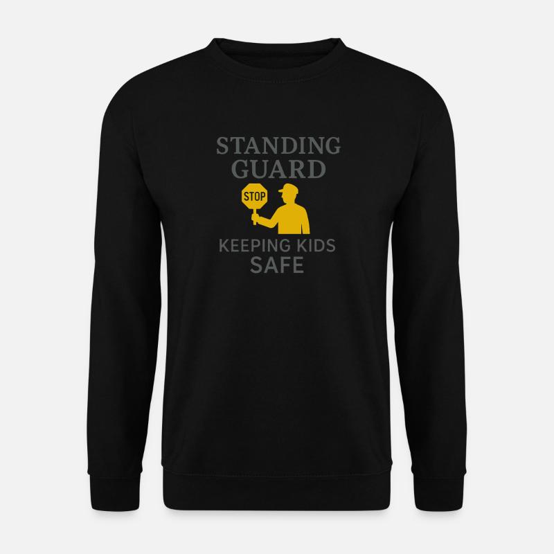 Sicherheitsteam Der Crossing Guard Gift - Unisex Pullover - Schwarz