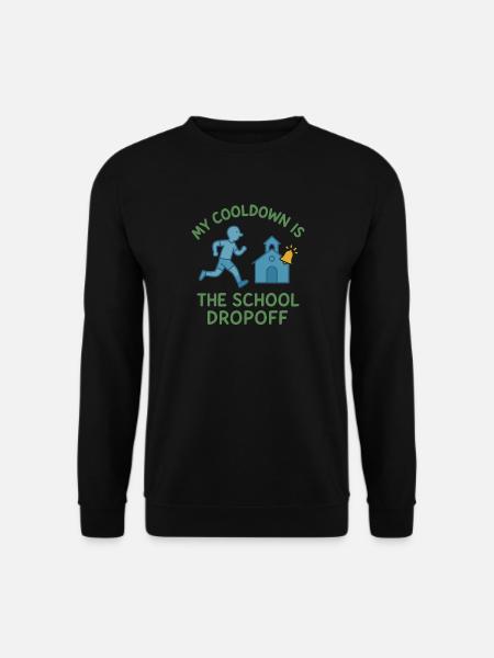 Running Mom, Dad, Jogging Parents - Unisex Sweatshirt - black