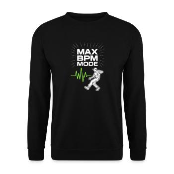 Anime Danse Streetwear Manga Hip Hop Otaku Crew - Sweat-shirt Unisexe - noir - Devant - Alina (178cm) & Michal (187cm)