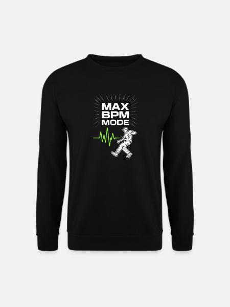 Anime Dance Streetwear Manga Hip Hop Otaku Crew - Unisex Sweatshirt - black
