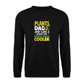 Garten- Und Pflanzenliebhaber Geschenke - Unisex Pullover - Schwarz - Vorne - Alina (178cm) & Michal (187cm)